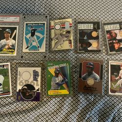 Varied Baseball Cards 