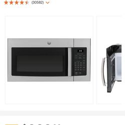 GE Over Stove Microwave 