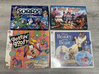 Disney board games - 2 Vintage unopened