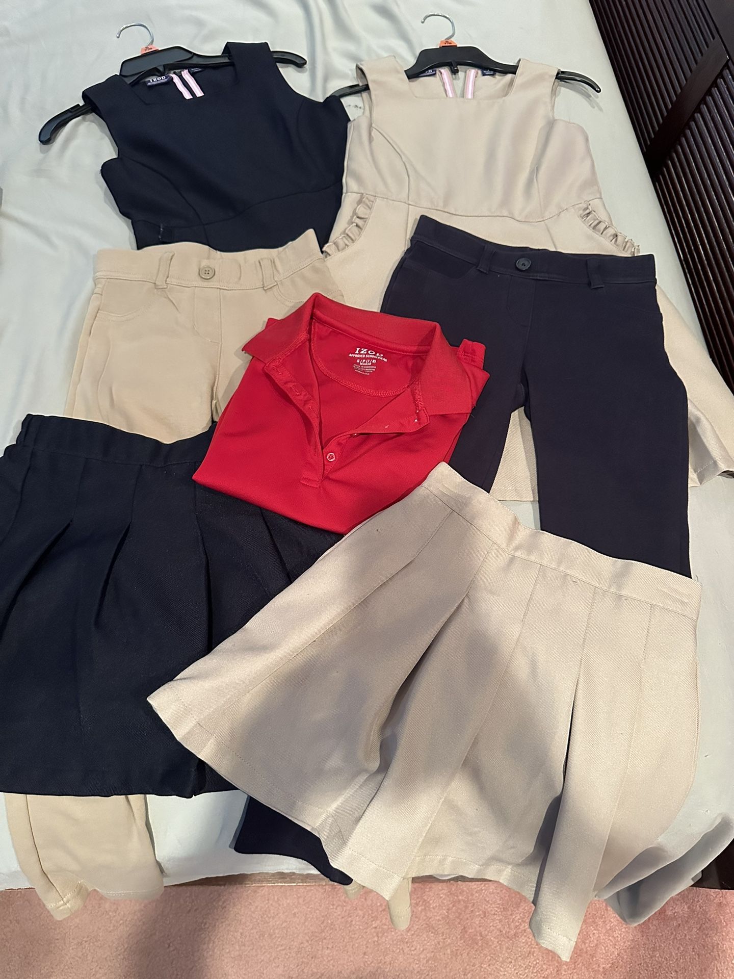 LOT OF SIZE 7 GIRLS SCHOOL CLOTHES