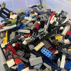 3 lbs Pounds - LEGO RANDOM Bricks Blocks Parts Castle City Disney Star Wars Harry Potter Ninjago MOC 