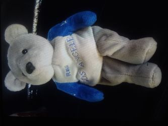 Dodgers beanie baby