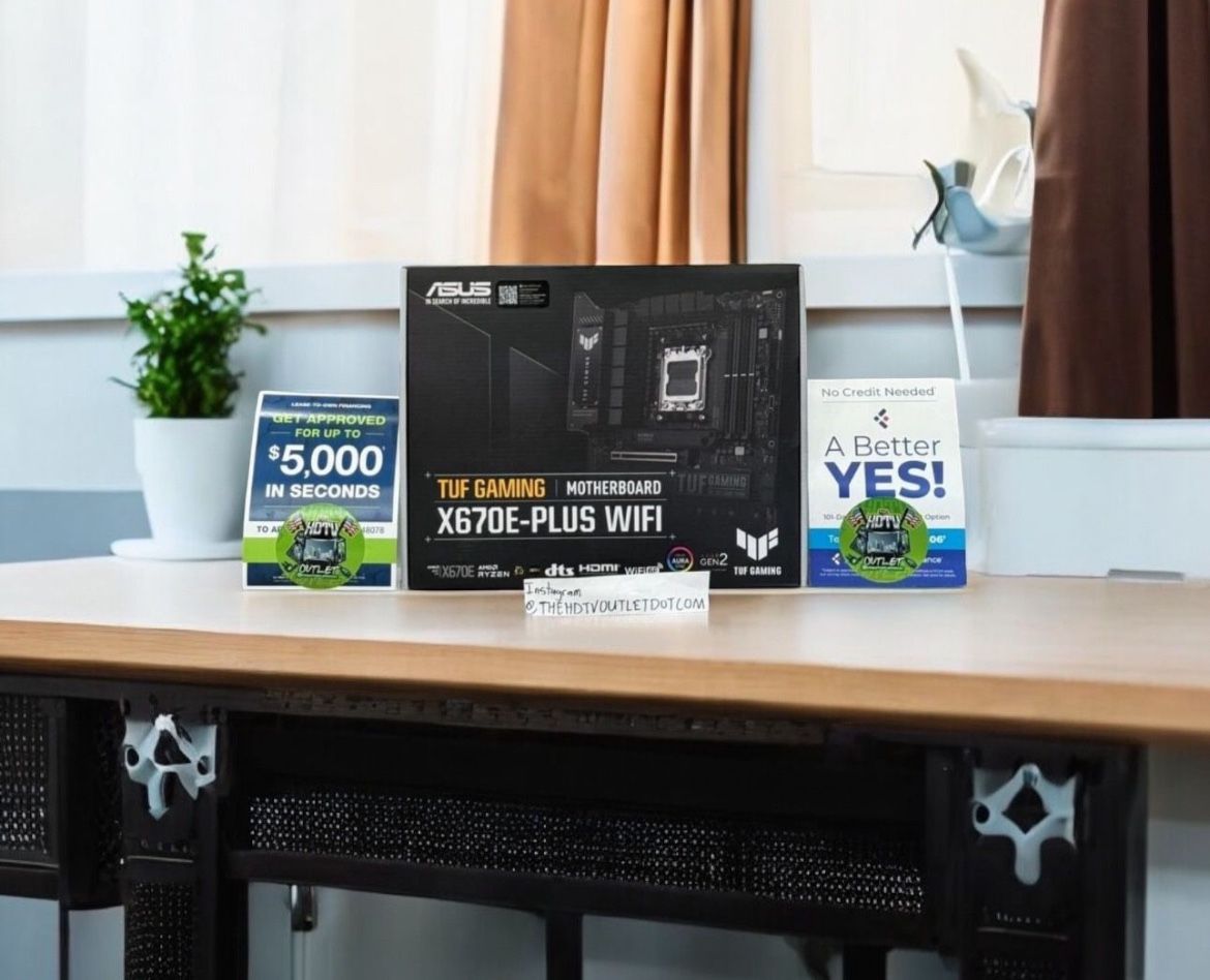 6523727 Asus TUF gaming x670E-plus WiFi WiFi AM5 motherboard