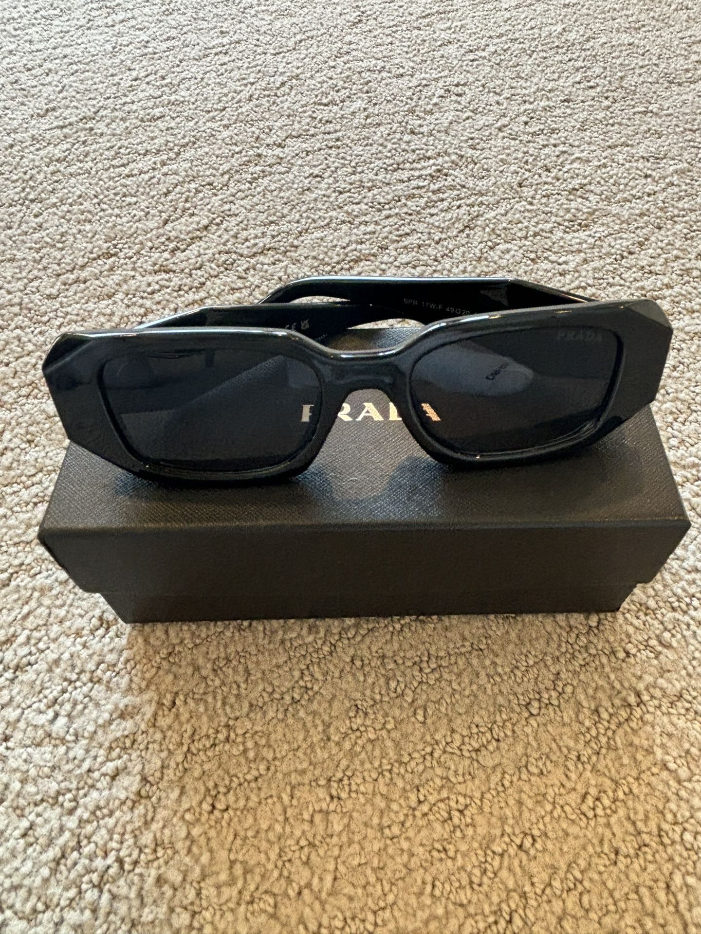 *Brand New* Prada Symbole Sunglasses With Tags -Black