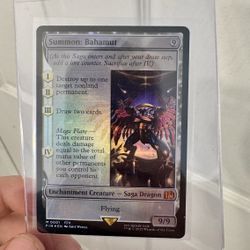 Summon: Bahamut (M0001 – Final Fantasy Universes Beyond)