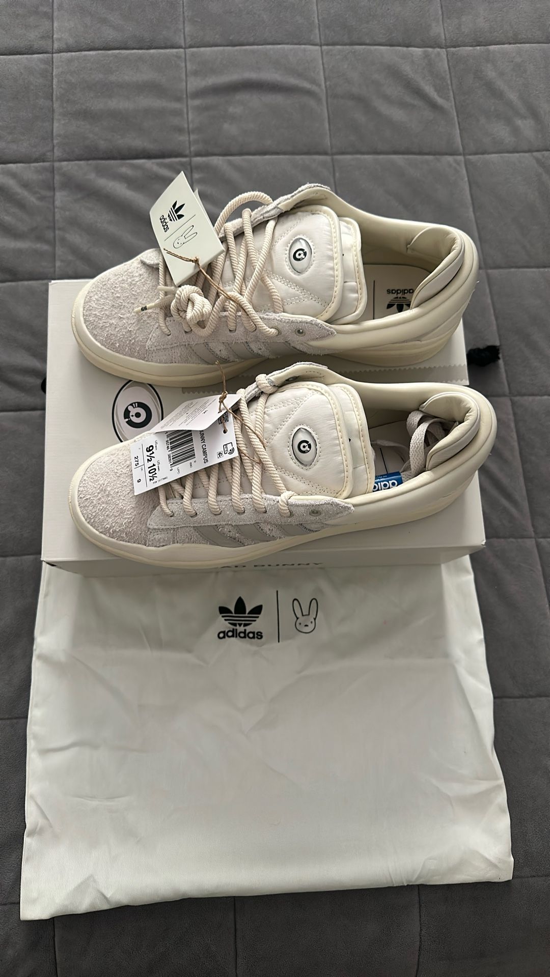Bad Bunny Adidas Campus Cream