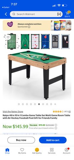Multiple game Table