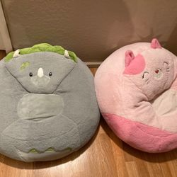 Kids Large Animal Bean Bags $20 Each