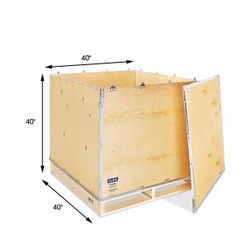 U-Line Wooden Crate With Pallet 