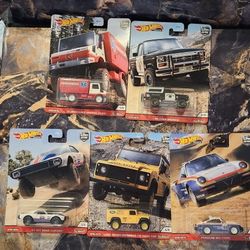 Hotwheels Premium 2020 Car Culture All Terrain Wild Terrain Full Set of 5 