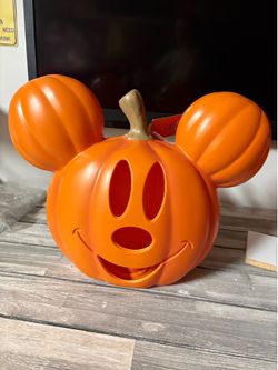 Large Mickey Mouse pumpkin jack o lantern blow mold Halloween decor