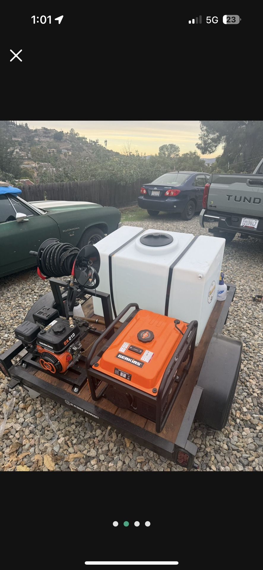 Equipo De Pressure Washer 