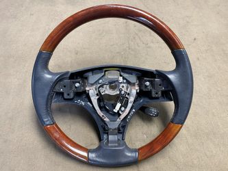 2007 Lexus ES350 Wood & Leather Steering Wheel 45100-33740-J2