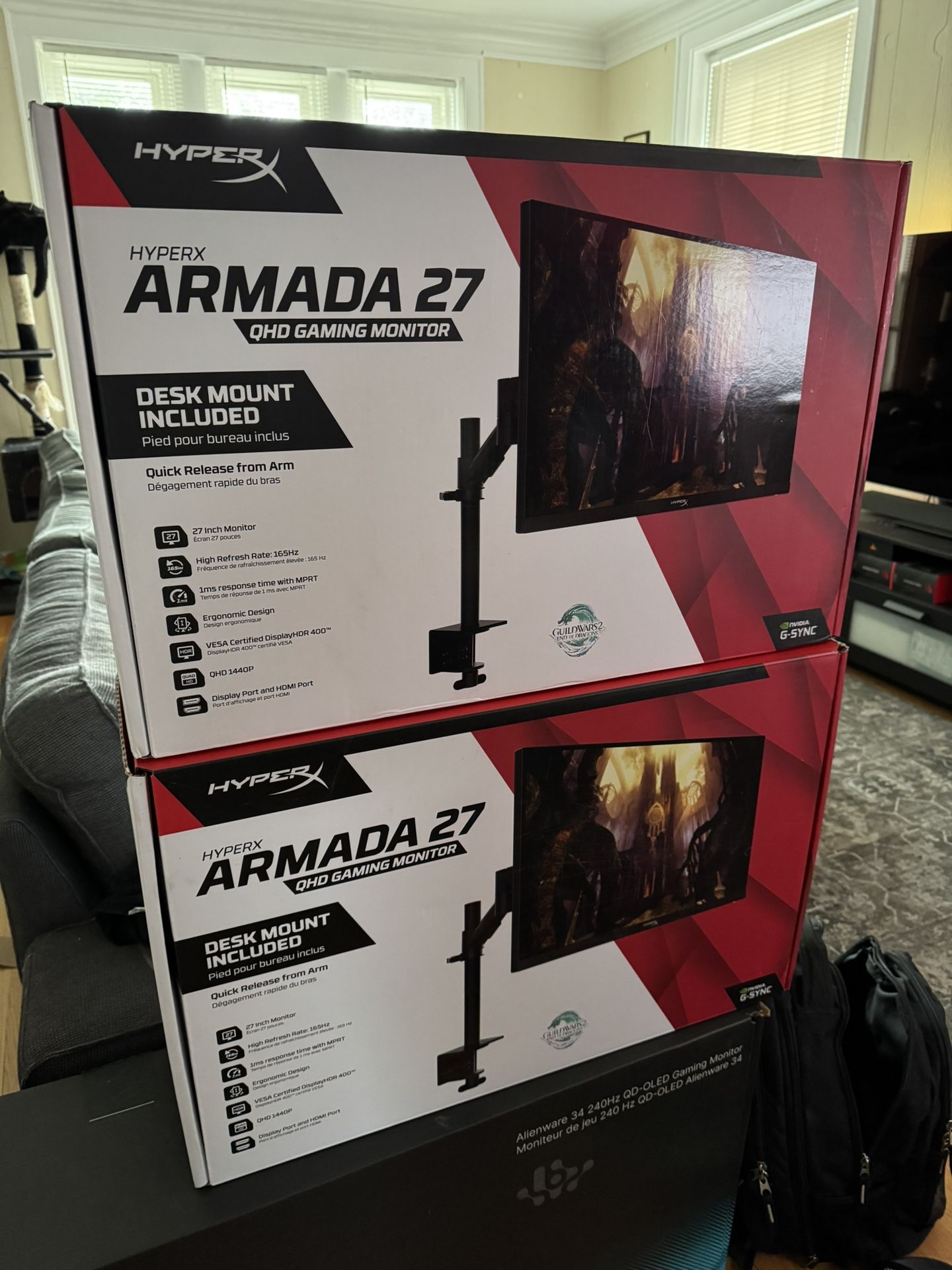 2 2k 1440p 165hz Gaming Monitors