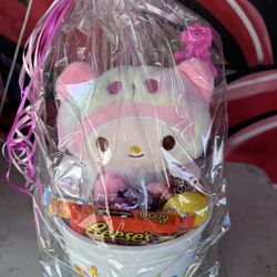 My Melody Hello Kitty Easter Basket