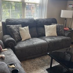 Reclining Couch And Loveseat 