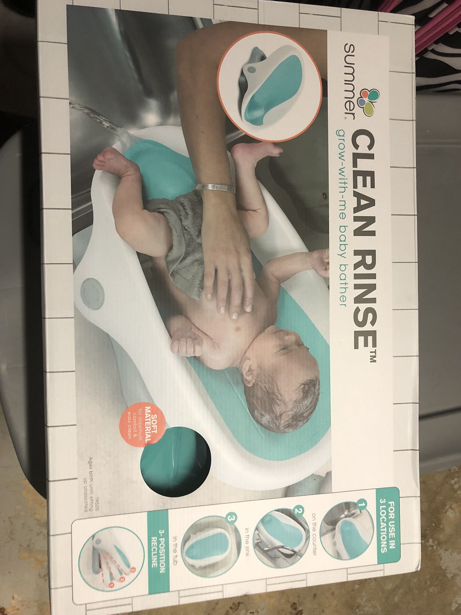 Summer Baby Bath 