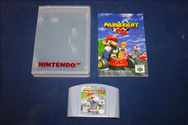 Mario Kart 64 Nintendo 64 with Manual and Case