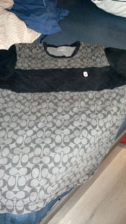 Coach Signature Monogram Crewneck Sweatshirt