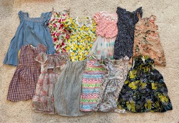 Girls kids one piece clothes summer so cute and pretty 🤩