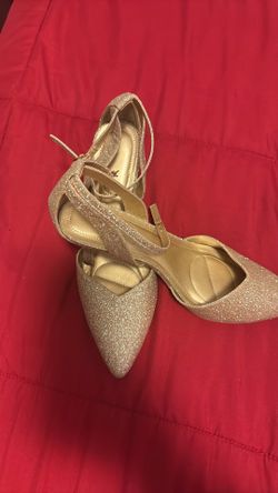 Gold Purses and shoes