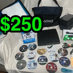 🎁 PS3 Slim Holiday Gaming Bundle • Cleaned • Tested • Ready to Play 🎁  . . . . . . . . . . . . . . . . . . . . . . . . . . . . . . . . . . . . . . .