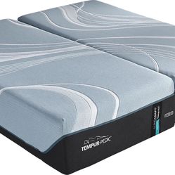 BRAND NEW MATTRESS TEMPUR PEDIC LUXEADAPT MEDIUM HYBRID SPLIT KING 