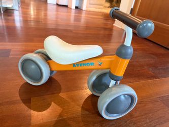 AVENOR Toddler Balance Bike 3-Wheel Ride-On – Orange