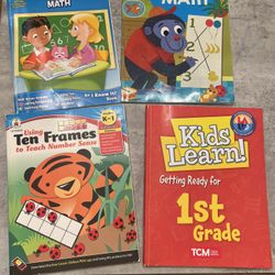 Kindergarten/1st Grade Workbooks