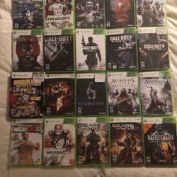 XBOX 360 GAMES!