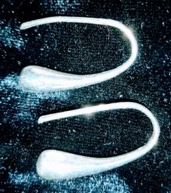 SILVER, TEAR~DROP EARRINGS, NEW!