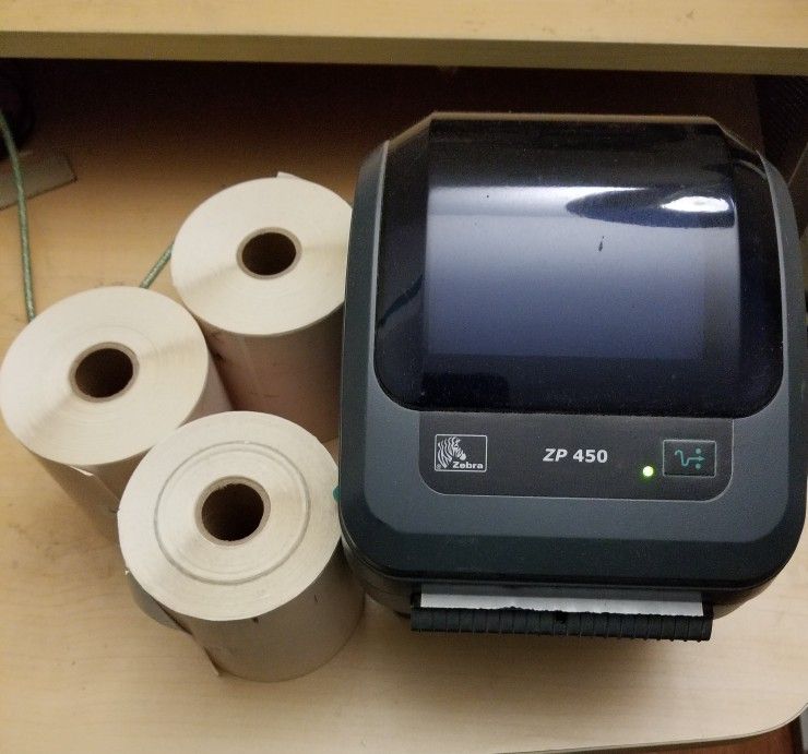 Zebra ZP 450 Thermal Label Printer