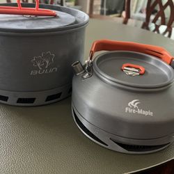 Camping Cooking Pot And Water Kettle 