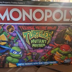 Teenage Mutant Ninja Turtles Monopoly 