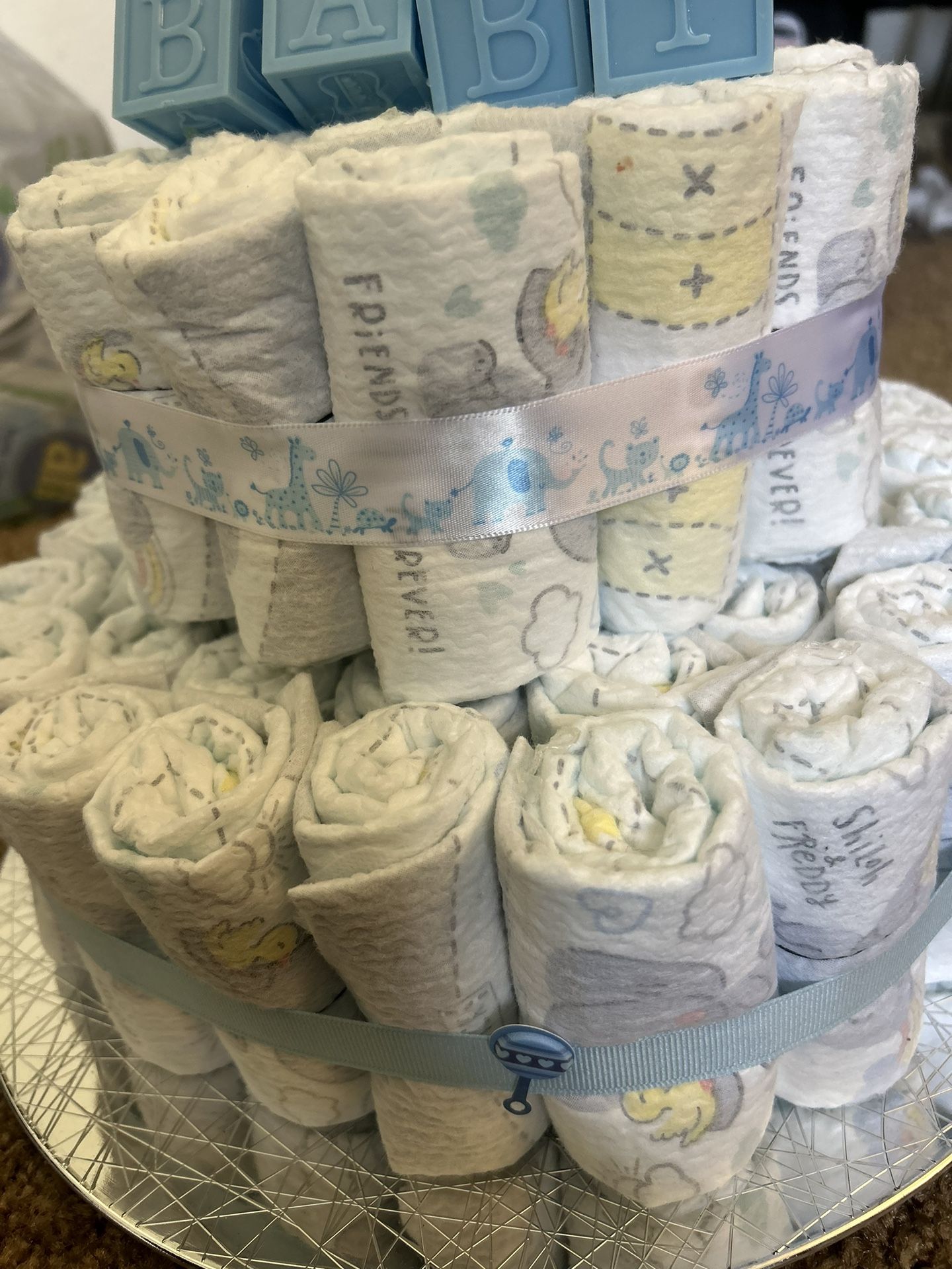 Diaper Cake baby boy