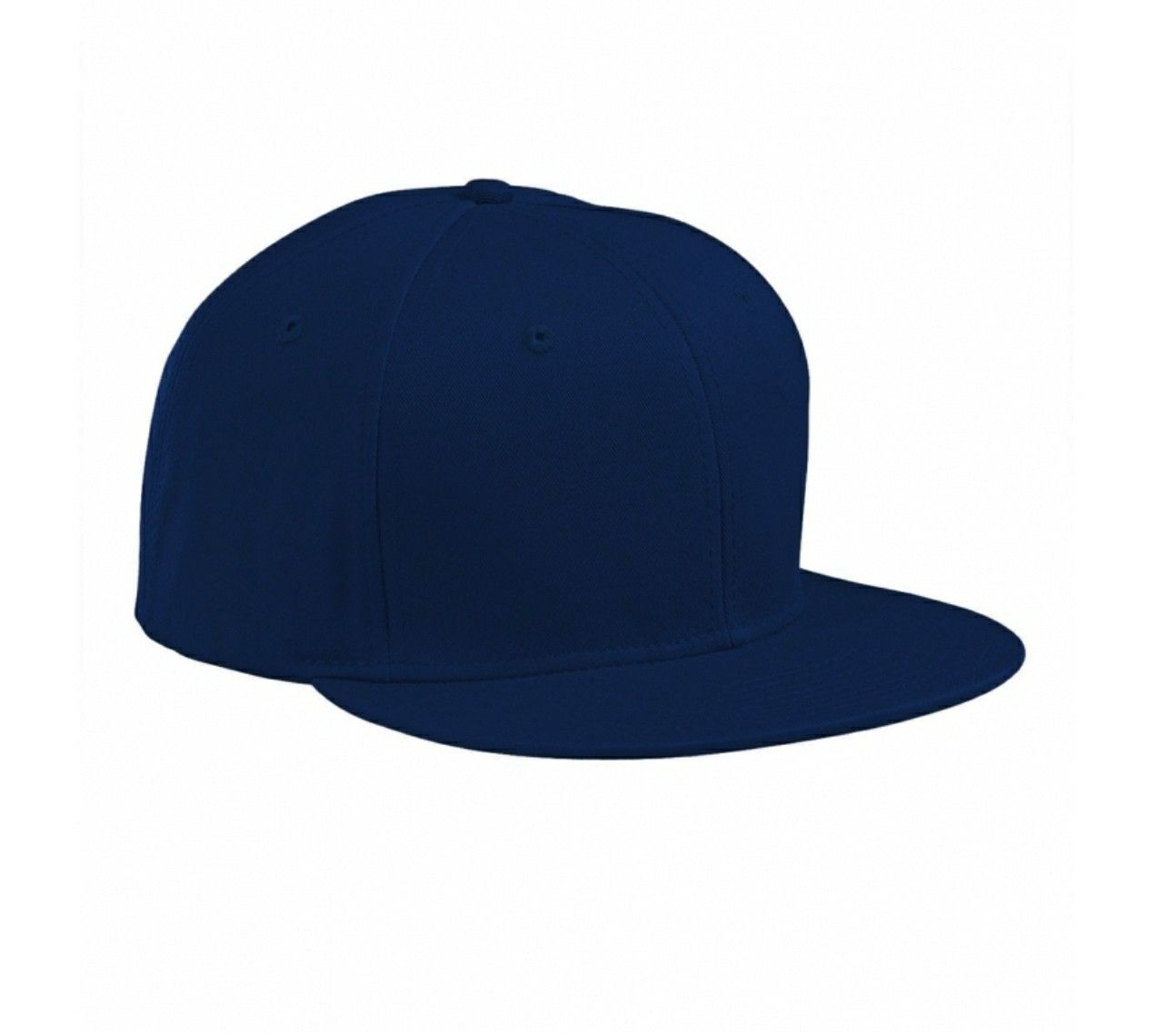 Navy Blue Panel flat bill cap