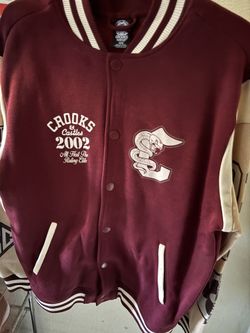 Burgundy Varsity Jacket