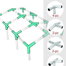 Carport Frame Connectors