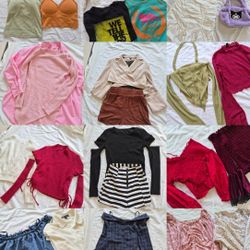10 Pieces Clothes Blind Box Women Clothes Bundle 