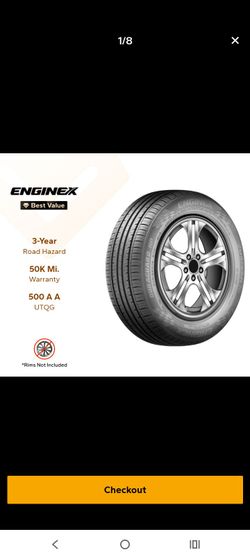 225/55R18 ( 4 NEW ENGINEX TIRES installed