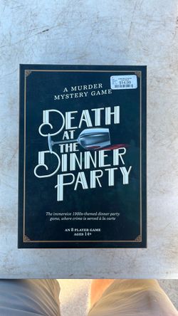 Death at the Dinner Party Murder Mystery Game