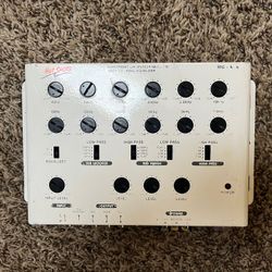 Hot Shots Electronic Crossover With 12 Band EQ
