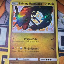 Shining Rayquaza HP 56/73 Shining Legends