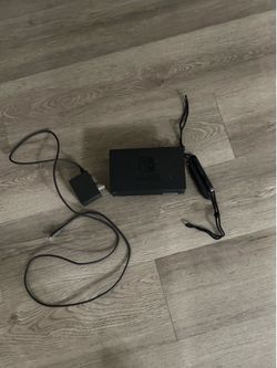 Nintendo switch 1 docker, charger, and joy-con bumpers