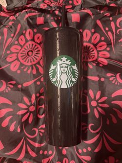 Starbucks 16 Oz Mercury Black Tumbler