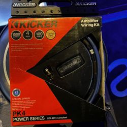 Kicker Amplifier Wiring Kit 
