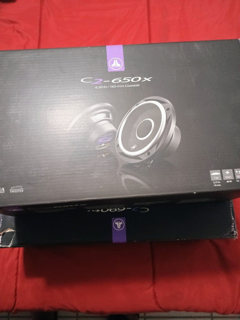 JL Audio C-2-650X Evolution C2 Series 6-1/2" 2-Way Car Speakers 
