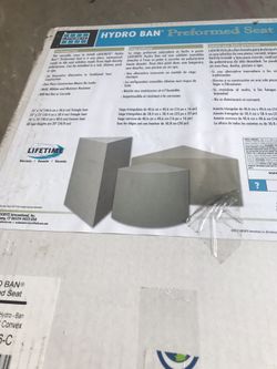 Pre fabricated shower bench