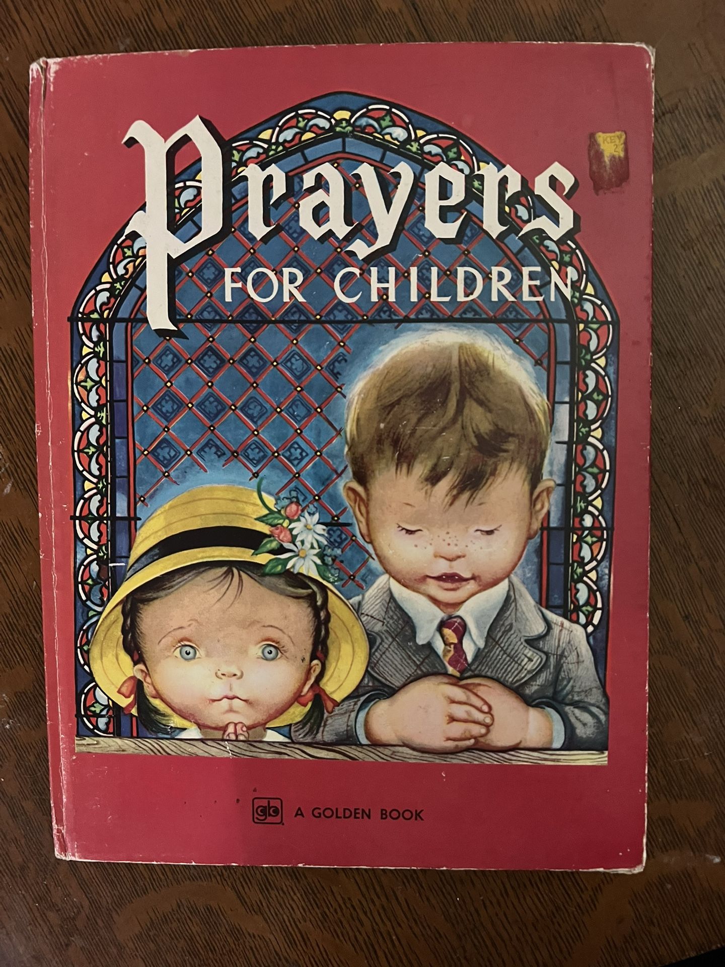 Vintage Golden Book Prayers For Children