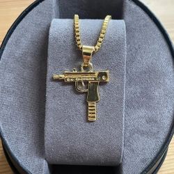 Supreme Uzi Chain Necklace